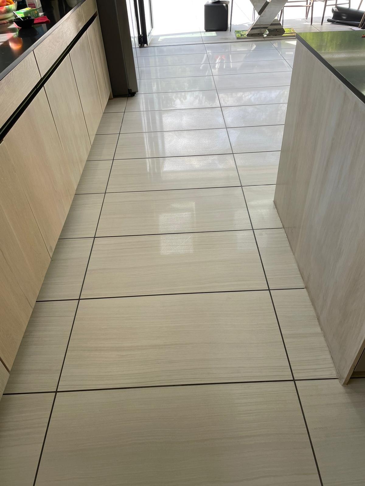 Porcelain Tile and Grout After Cleaning Eynsford