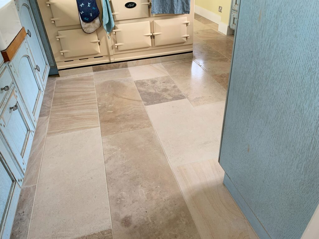 Travertine Floor After Renovation Maidstone